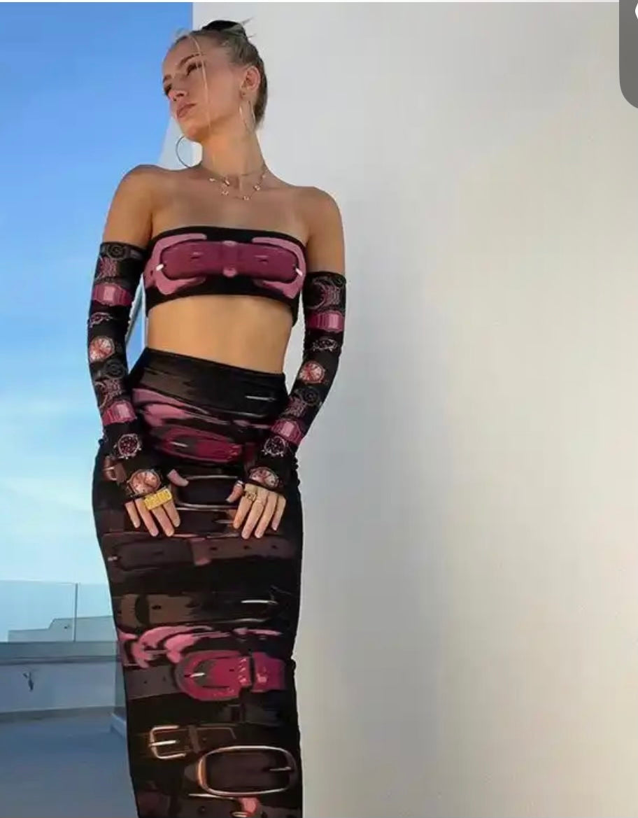 Missie Lucky Skirt Set