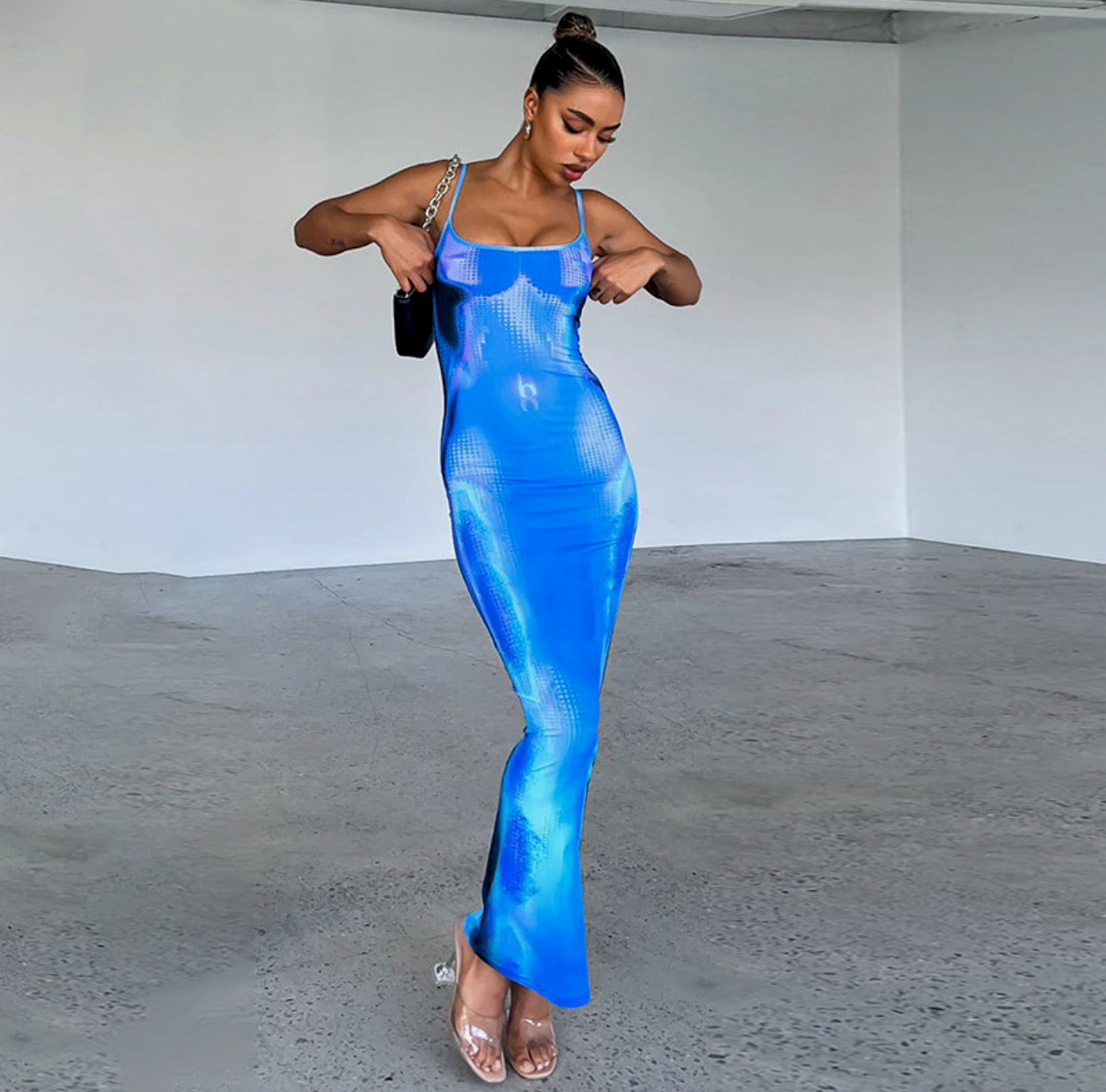 Blue Island Maxi Dress